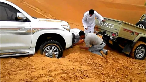 Car Stuck in Sand Assistance